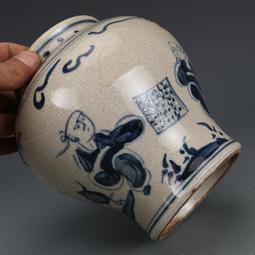 明青花釉里紅靈芝紋高腳杯仿古瓷器古董古玩舊貨老貨收藏品擺件 歷史價格詳細信息