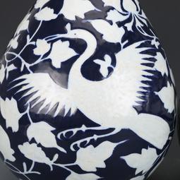 元祭藍開窗釉里紅龍紋罐 古董古玩收藏品 仿古瓷器擺件舊貨老貨 歷史價格詳細信息