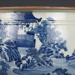 清青花麒麟送子筆筒古董古玩收藏品真品舊貨老貨包老保真擺件 歷史價格詳細信息