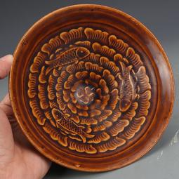 宋吉州窯黑釉褐彩虎紋茶盞 仿古瓷器古董古玩老貨收藏真品 歷史價格詳細信息