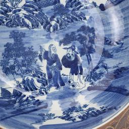 清青花麒麟送子筆筒古董古玩收藏品真品舊貨老貨包老保真擺件 歷史價格詳細信息