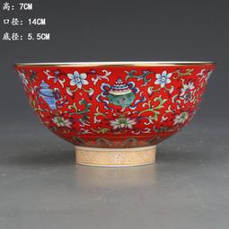 清乾隆琺瑯彩八仙八方瓶古董古玩收藏真品包老保真老物件瓷器 歷史價格詳細信息