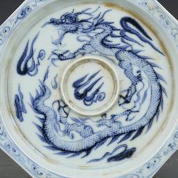 元青花龍紋獸耳大罐 仿古瓷器古董真品包老保真古玩收藏擺件 歷史價格詳細信息