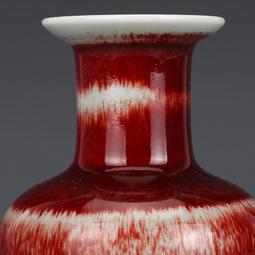 古玩古董官窯老瓷器收藏大清康熙年制霽藍釉瓶 包老包真農村舊貨 歷史價格詳細信息