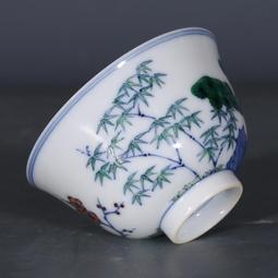 大清雍正斗彩龍鳳紋杯古董古玩包老保真收藏真品老物件老貨瓷器 歷史價格詳細信息