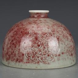 大清康熙豇豆紅搖鈴尊 景德鎮仿古瓷器古董古玩老貨收藏真品 歷史價格詳細信息