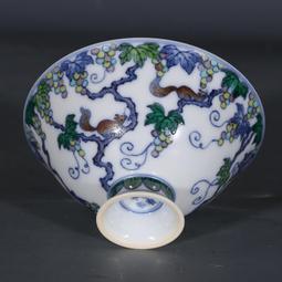 大清雍正斗彩龍鳳紋杯古董古玩包老保真收藏真品老物件老貨瓷器 歷史價格詳細信息