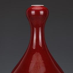 大清乾隆祭紅釉葫蘆瓶古董古玩收藏真品包老保真老物件老貨瓷器 歷史價格詳細信息