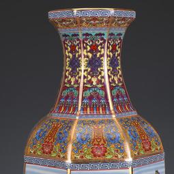 清乾隆琺瑯彩牡丹蓋罐茶葉罐古董古玩收藏真品仿古景德鎮瓷器擺件 歷史價格詳細信息