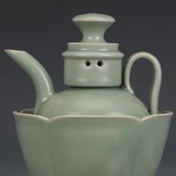 宋龍泉窯粉青釉鳳耳瓶 古董古玩收藏品真品 仿古瓷器 宋瓷擺件 歷史價格詳細信息