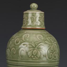 宋龍泉窯粉青釉鳳耳瓶 古董古玩收藏品真品 仿古瓷器 宋瓷擺件 歷史價格詳細信息