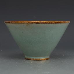 宋汝窯青釉蓮花溫碗古董古玩收藏真品包老保真老物件瓷器老貨舊貨 歷史價格詳細信息