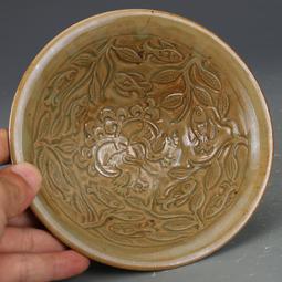 宋耀州窯青瓷刻花香爐 古董古玩 老貨舊貨收藏品 全手工 宋瓷出土 歷史價格詳細信息