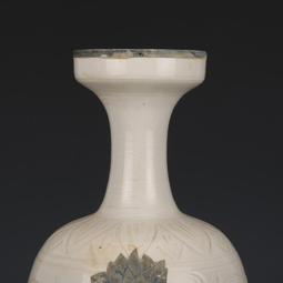 宋定窯乳白釉貼銀蒜頭瓶古董古玩收藏真品包老保真老物件老貨瓷器 歷史價格詳細信息