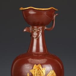 宋定窯紫金釉雞首壺 古瓷器古董古玩收藏真品包老保真 歷史價格詳細信息