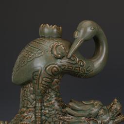 宋耀州窯青瓷刻花香爐 古董古玩 老貨舊貨收藏品 全手工 宋瓷出土 歷史價格詳細信息