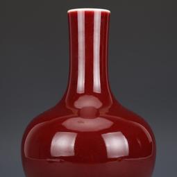 大清乾隆祭紅釉葫蘆瓶古董古玩收藏真品包老保真老物件老貨瓷器 歷史價格詳細信息