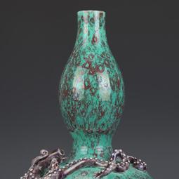 清乾隆瓷器爐鈞釉雙耳瓶古董古玩明清老瓷器舊貨老貨收藏擺件 歷史價格詳細信息