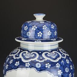 大清康熙青花冰梅將軍罐古董古玩收藏真品包老保真老物件瓷器擺件 歷史價格詳細信息