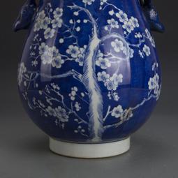 大清康熙青花冰梅將軍罐古董古玩收藏真品包老保真老物件瓷器擺件 歷史價格詳細信息