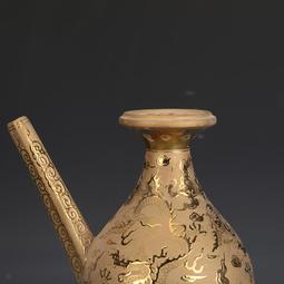 明宣德鎏金龍紋花觚古董古玩收藏真品仿古瓷器擺件老物件舊貨老貨 歷史價格詳細信息