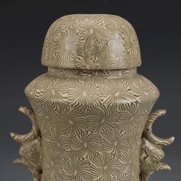 宋絞胎雙耳瓶 古董古玩收藏品真品 仿古瓷器擺件 名窯 歷史價格詳細信息