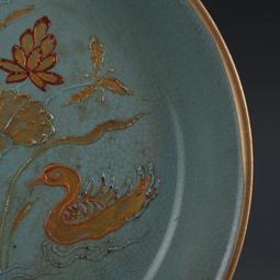 宋汝窯粉青釉龍型雕塑瓷 仿古瓷器古董古玩收藏珍品 包老保真擺件 歷史價格詳細信息