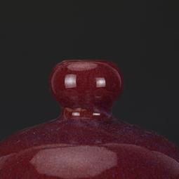 古玩古董官窯老瓷器收藏大清康熙年制霽藍釉瓶 包老包真農村舊貨 歷史價格詳細信息