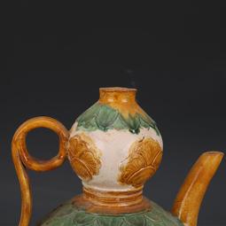 遼三彩剃花鴛鴦壺 仿古瓷器古董真品包老保真古玩收藏擺件 歷史價格詳細信息