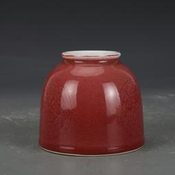 大清康熙豇豆紅搖鈴尊 景德鎮仿古瓷器古董古玩老貨收藏真品 歷史價格詳細信息