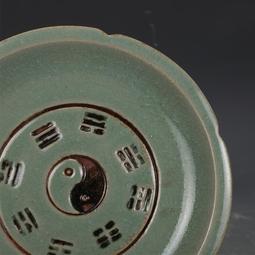 宋汝窯瀝粉戕金麒麟紋洗古董古玩收藏真品瓷器包老保真老物件擺件 歷史價格詳細信息