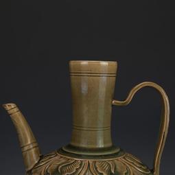 宋耀州窯青瓷刻花香爐 古董古玩 老貨舊貨收藏品 全手工 宋瓷出土 歷史價格詳細信息