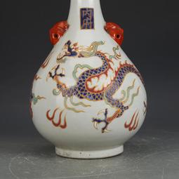 元青花龍紋獸耳大罐 仿古瓷器古董真品包老保真古玩收藏擺件 歷史價格詳細信息