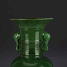 大清康熙豇豆紅搖鈴尊 景德鎮仿古瓷器古董古玩老貨收藏真品 歷史價格詳細信息