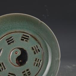 宋汝窯瀝粉戕金麒麟紋洗古董古玩收藏真品瓷器包老保真老物件擺件 歷史價格詳細信息