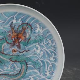 大清雍正斗彩龍鳳紋杯古董古玩包老保真收藏真品老物件老貨瓷器 歷史價格詳細信息