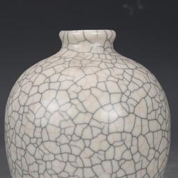 宋哥窯開片葫蘆瓶 古董古玩收藏品真品 仿古瓷器 宋瓷擺件 歷史價格詳細信息