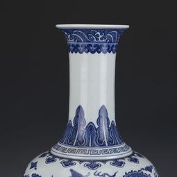 大清乾隆青花釉里紅萬花玉壺春瓶古董古玩收藏真品包老包真老物件 歷史價格詳細信息