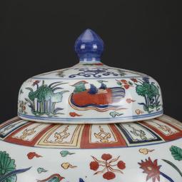 仿古瓷器鴛鴦雙耳瓶客廳擺件 景德鎮陶瓷花瓶 裝飾擺件瓷器 粉彩 歷史價格詳細信息