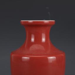大清乾隆祭紅釉葫蘆瓶古董古玩收藏真品包老保真老物件老貨瓷器 歷史價格詳細信息