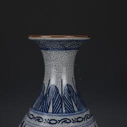仿古瓷器開片加彩纏枝蓮賞瓶 仿古瓷器 舊貨老貨 古董古玩 收藏品 歷史價格詳細信息