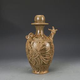 宋耀州窯青瓷刻花香爐 古董古玩 老貨舊貨收藏品 全手工 宋瓷出土 歷史價格詳細信息