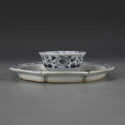 景德鎮茶具仿古老陶泥青花富春山居圖主人杯古董古玩舊貨老貨收藏 歷史價格詳細信息