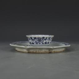 景德鎮仿古老陶泥青花龍鳳紋主人品茗杯古董古玩舊貨老貨收藏真品 歷史價格詳細信息