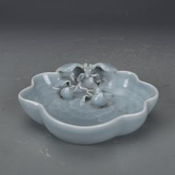 古董文玩瓷器清乾隆黃地斗彩云鶴紋雙耳賞瓶收藏老物件 歷史價格詳細信息