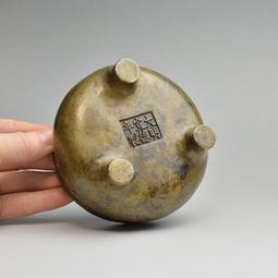 純手工銅爐大明宣德爐三足鼎爐擺件孤品古董古玩收藏純銅老包漿 價格比較,價格查詢,歷史價格詳細信息