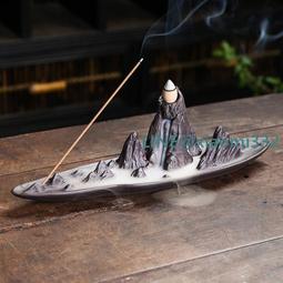 香爐倒流香爐創意擺件家居抖音家用快手玻璃防風香薰室內沉香陶瓷紫砂 晶彩 歷史價格詳細信息