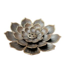 蓮花香插蓮花三寶香插盤檀香小盤香爐點香盤香托香插香座香爐香插線香臥香薰香供奉佛教道教禮佛拜佛念經禪意宗教藏香盤香淨化空氣 歷史價格詳細信息