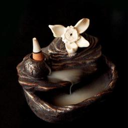 倒流香爐家用室內創意檀香沈香茶道香薰禪意大號流香爐倒流香擺件 歷史價格詳細信息