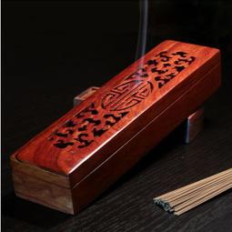 紅木香盒臥香爐黑檀木香薰爐線香爐臥香盒紫光檀鑲銅線香爐薰香爐 歷史價格詳細信息